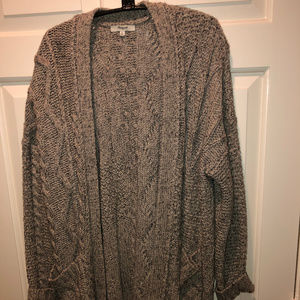 Madewell oversized sweater coat